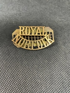 WW2 Royal Norfolk Regiment Shoulder Title