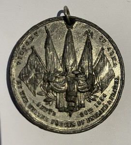 1854 BATTLE OF ALMA MEDAL - STRUCK AT THE CRYSTAL PALACE