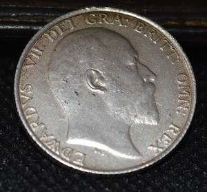 1902 One Shilling Edward VII