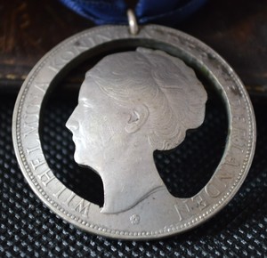 1938 Wilhelmina, Queen of the Netherlands 2 1/2 Guilders/Gulden .720 Silver