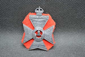 WW2 Kings Royal Rifle Corps KRRC Regiment (King's) Cap Badge