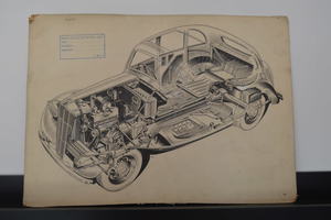 The Motor Magazine Morris 10 cutaway drawing 1948