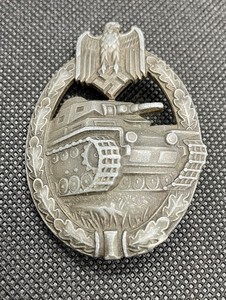 Panzer Assault Badge in bronze