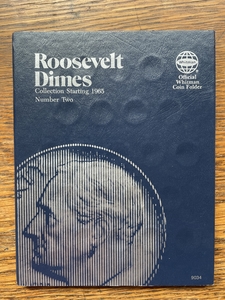 Whitman USA Coin Folder - Roosevelt Dimes 1965