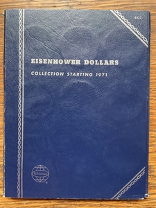 Whitman USA Coin Folder - Eisenhower Dollar