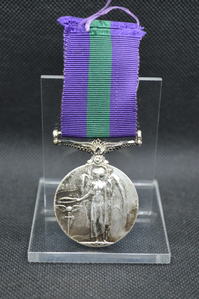 General Service Medal George V 1918-34. Pte Cox