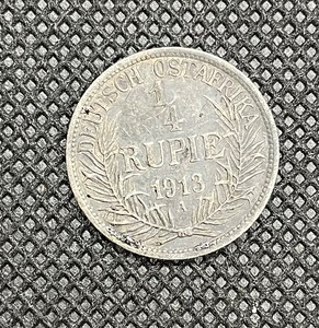Deutsch Ostafrika 1913 - 1/4 rupie