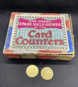 Spade 1/2 Guinea Card Counters
