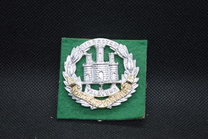 Northamtponshire Regiment cap badge Anodised