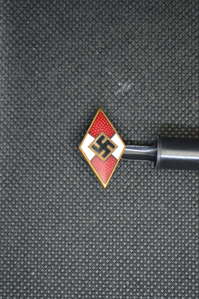 Hitler Youth (HJ) Diamond Pin By Phillip Turks Witwe-Wien "M1/157"